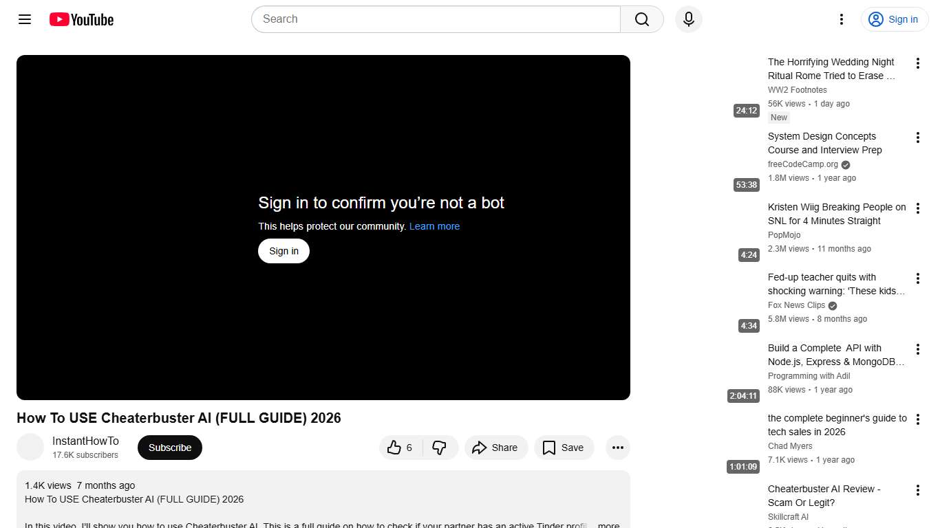 How To USE Cheaterbuster AI (FULL GUIDE) 2026 - YouTube